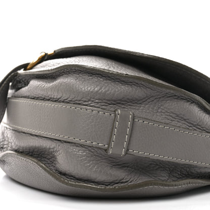 Chloe Calfskin Medium Marcie Round Crossbody Bag Cashmere Grey 9 of 11