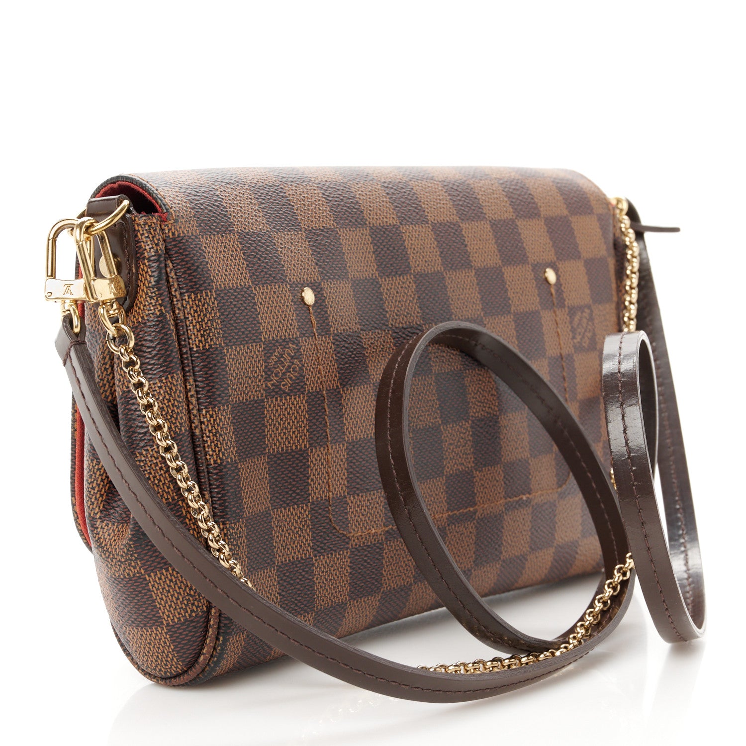 Louis Vuitton Damier Ebene Favorite MM 3 of 11