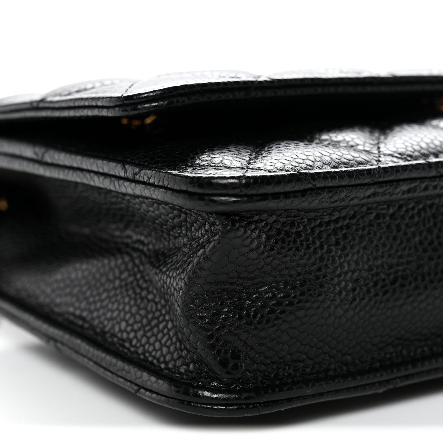 Chanel Caviar Quilted Wallet On Chain WOC Black 9 of 11
