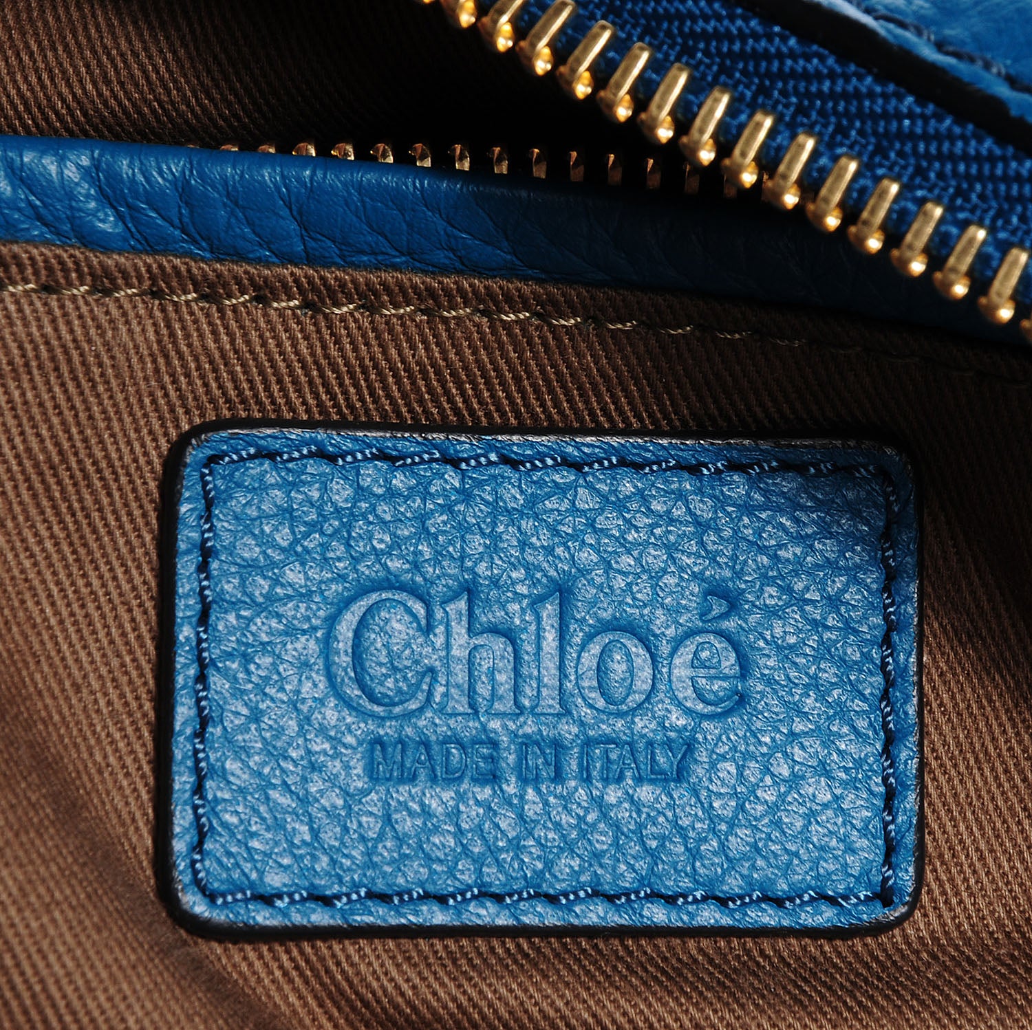 Chloe Calfskin Medium Marcie Satchel Laguna Blue 8 of 10