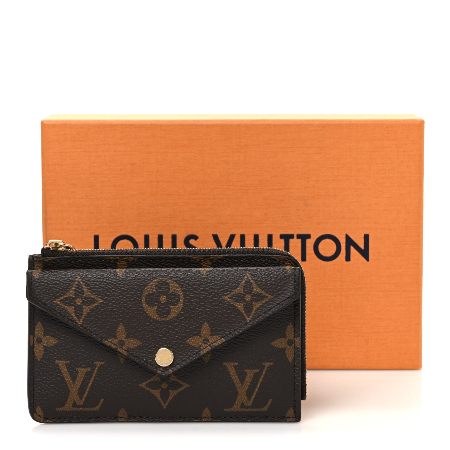 Monogram Recto Verso Card Holder Black
