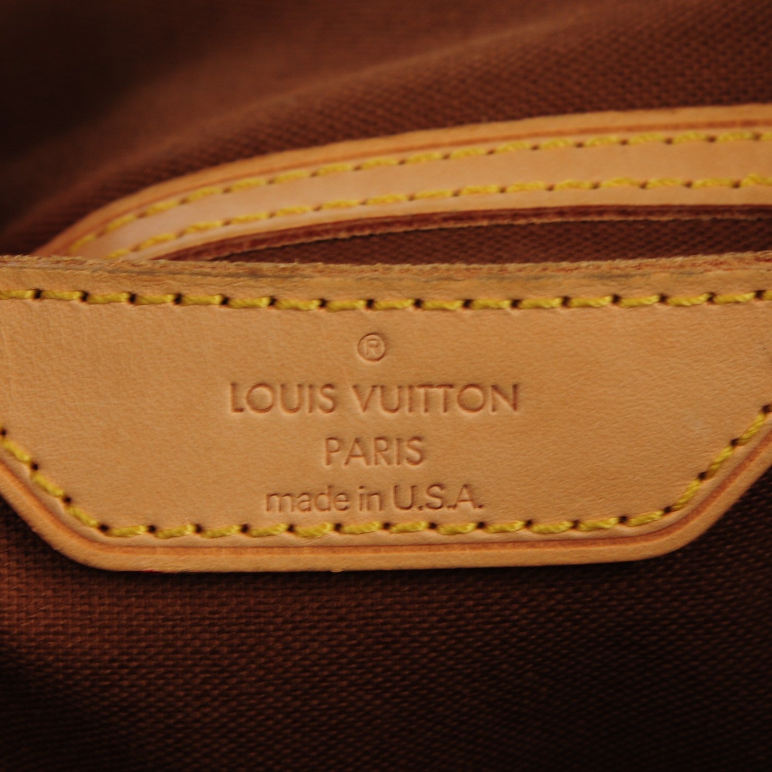 Louis Vuitton Monogram Palermo GM 6 of 9