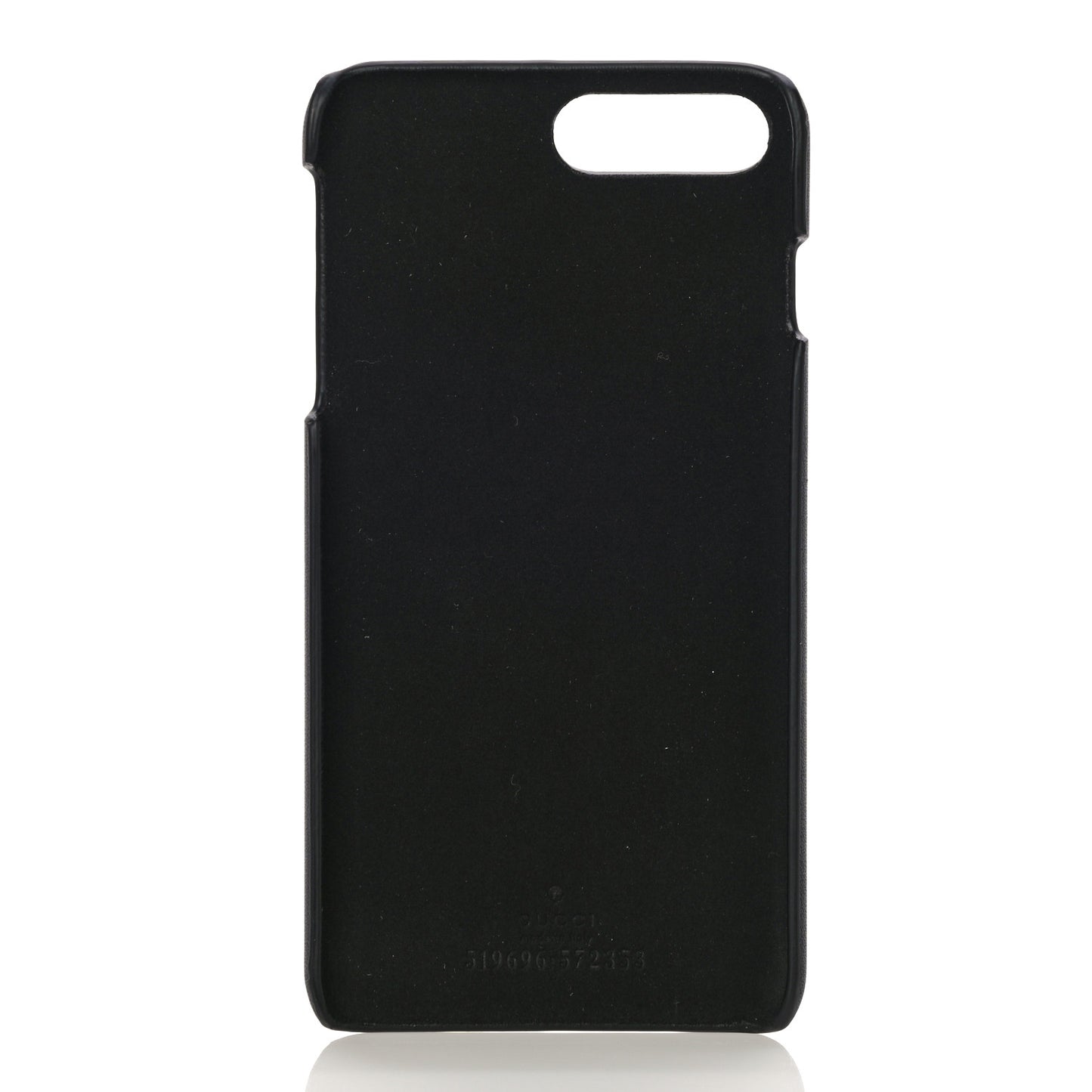 X SEGA Calfskin iPhone 7/8 Plus Case Black