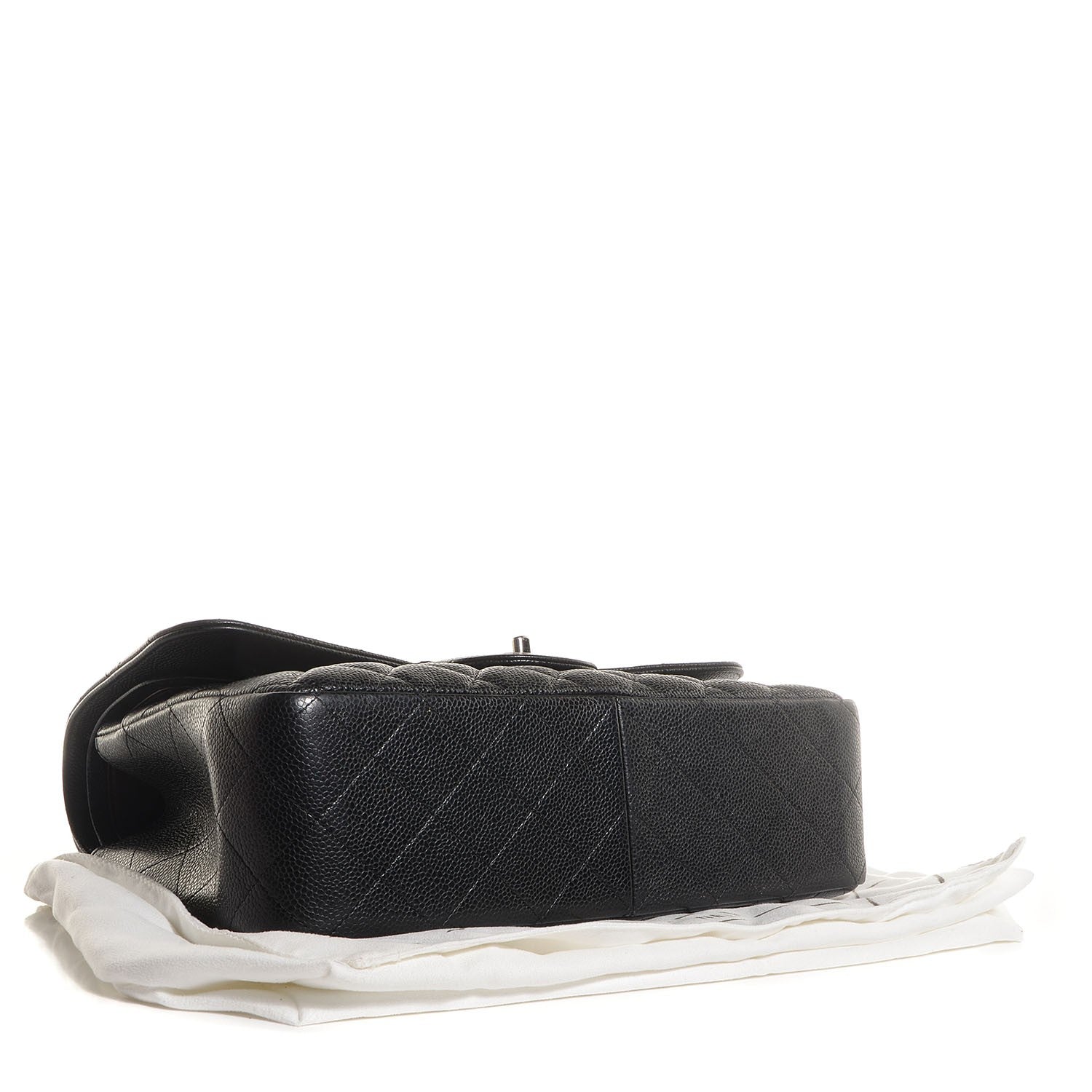 Chanel Caviar Quilted Jumbo Double Flap Black 4 of 8