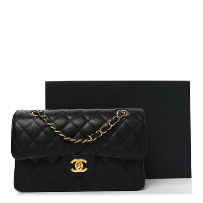 Chanel Caviar Quilted Small Double Flap Black 20 of 21