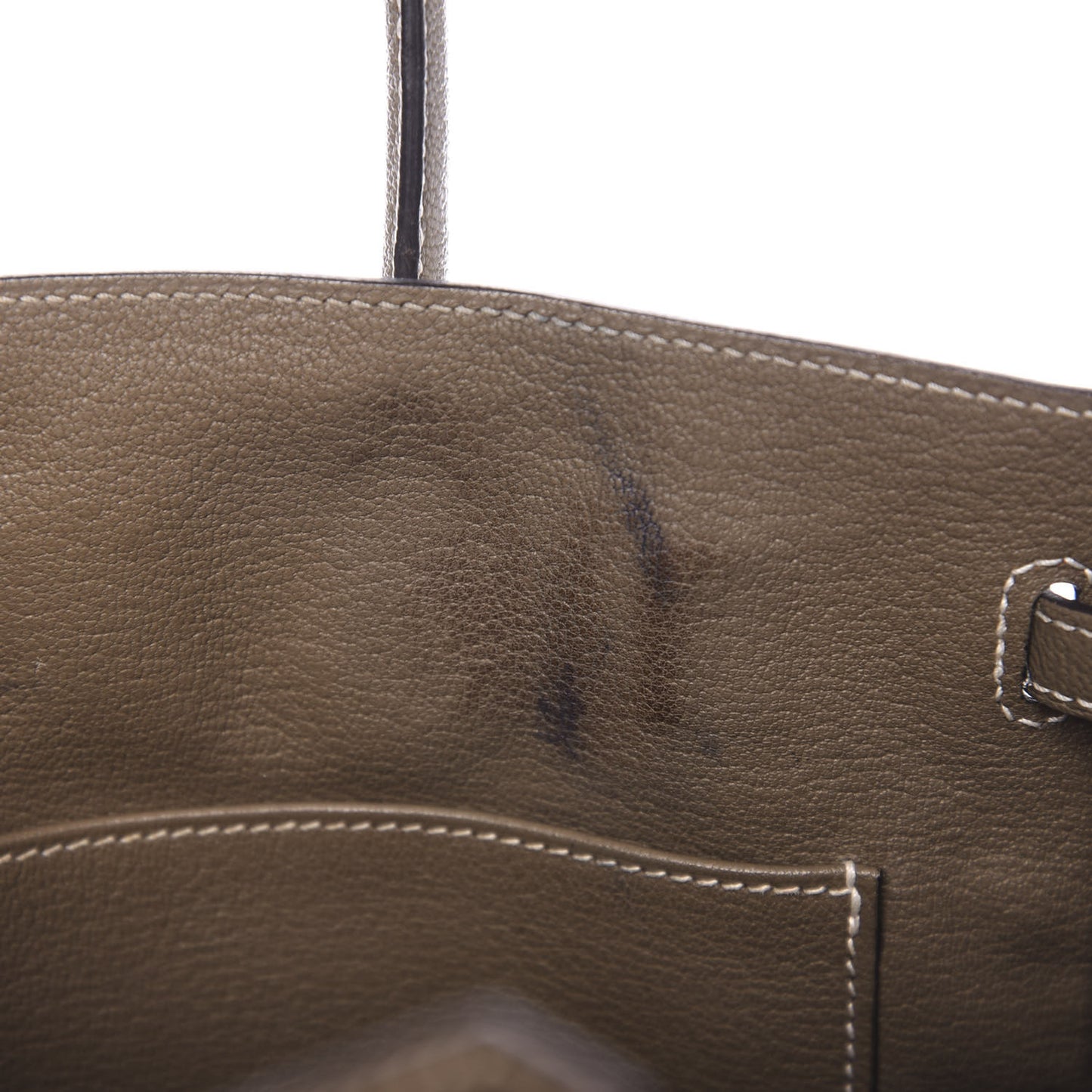 Chevre Mysore Birkin 25 Etoupe
