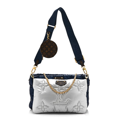 Louis Vuitton Econyl Monogram Pillow Maxi Multi Pochette Accessories Navy Silver 1 of 11