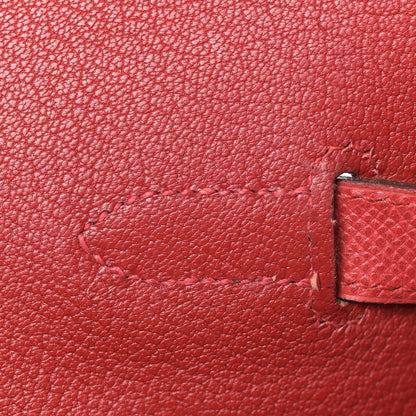 Hermes Epsom Birkin 35 Rouge Casaque 21 of 43