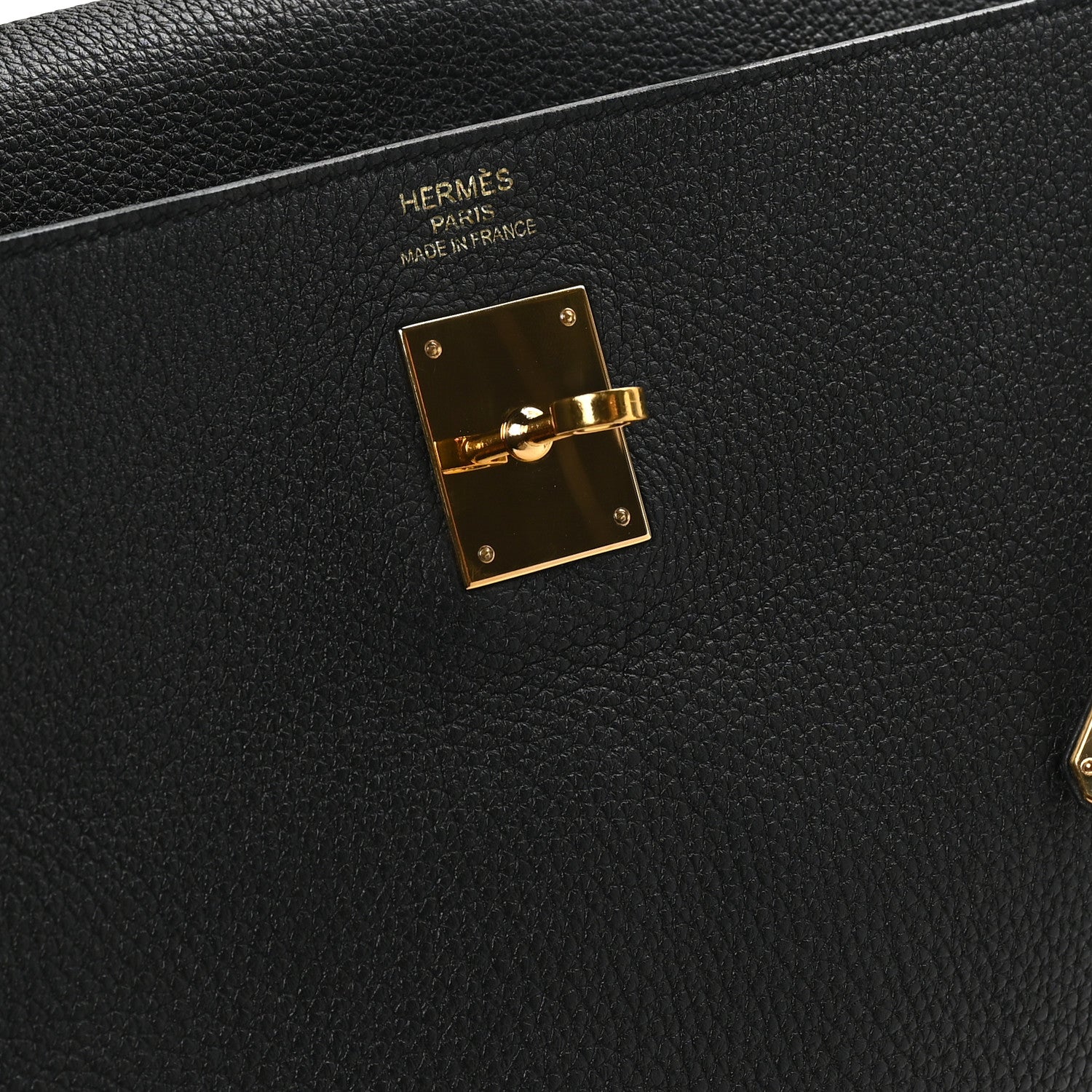 Hermes Togo Kelly Retourne 35 Black 6 of 11