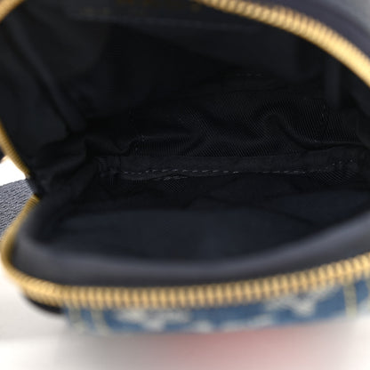 Louis Vuitton X NIGO Denim Monogram Flat Double Phone Pouch 5 of 9