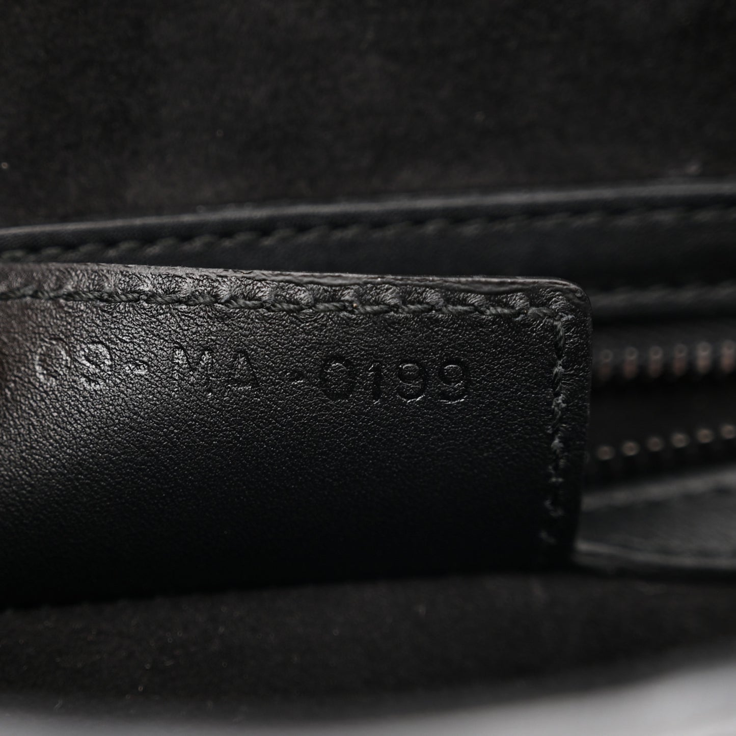 Calfskin Embroidered Palm Tree Toile De Jouy Saddle Bag White Black