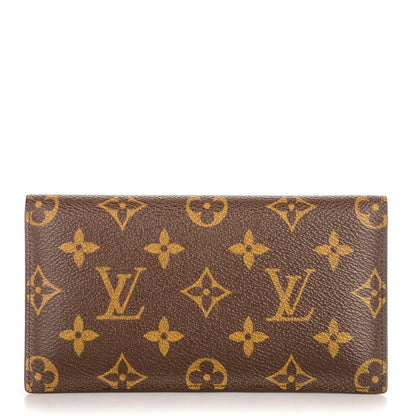 Louis Vuitton Monogram Simple Checkbook Holder Wallet 1 of 7