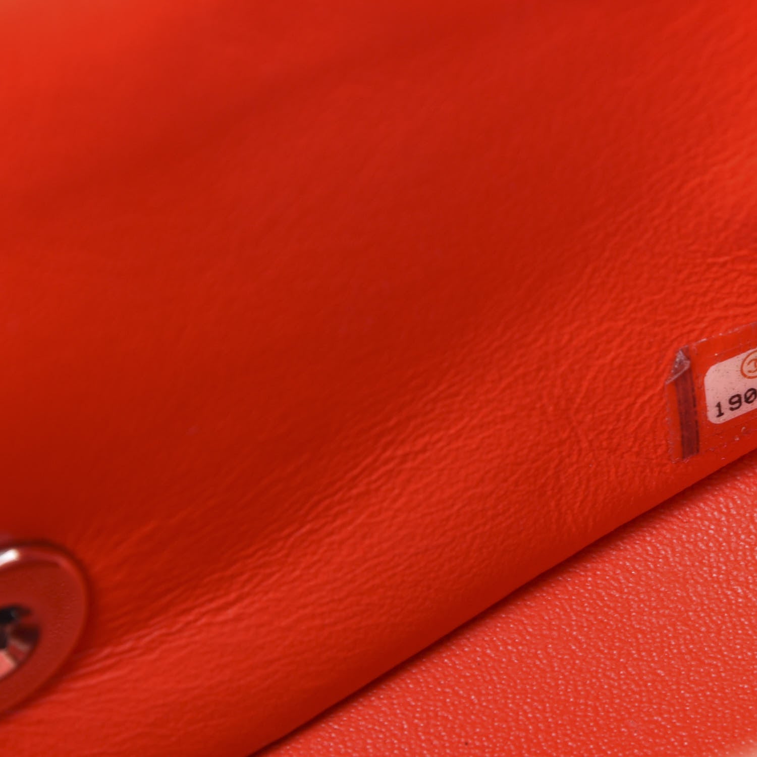 Chanel Patent Calfskin Quilted Mini Rectangular Flap Red 8 of 10
