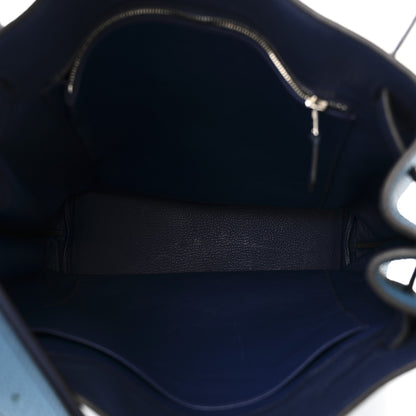 Hermes Taurillon Clemence Eclat So Kelly 26 Bleu Izmir Bleu Saphir 5 of 10