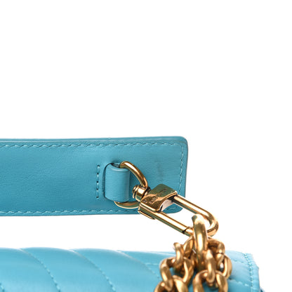 Louis Vuitton Calfskin New Wave Chain MM Malibu Green 11 of 12