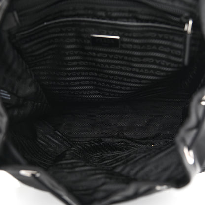 Prada Re-Nylon Saffiano Medium Backpack Black 6 of 15