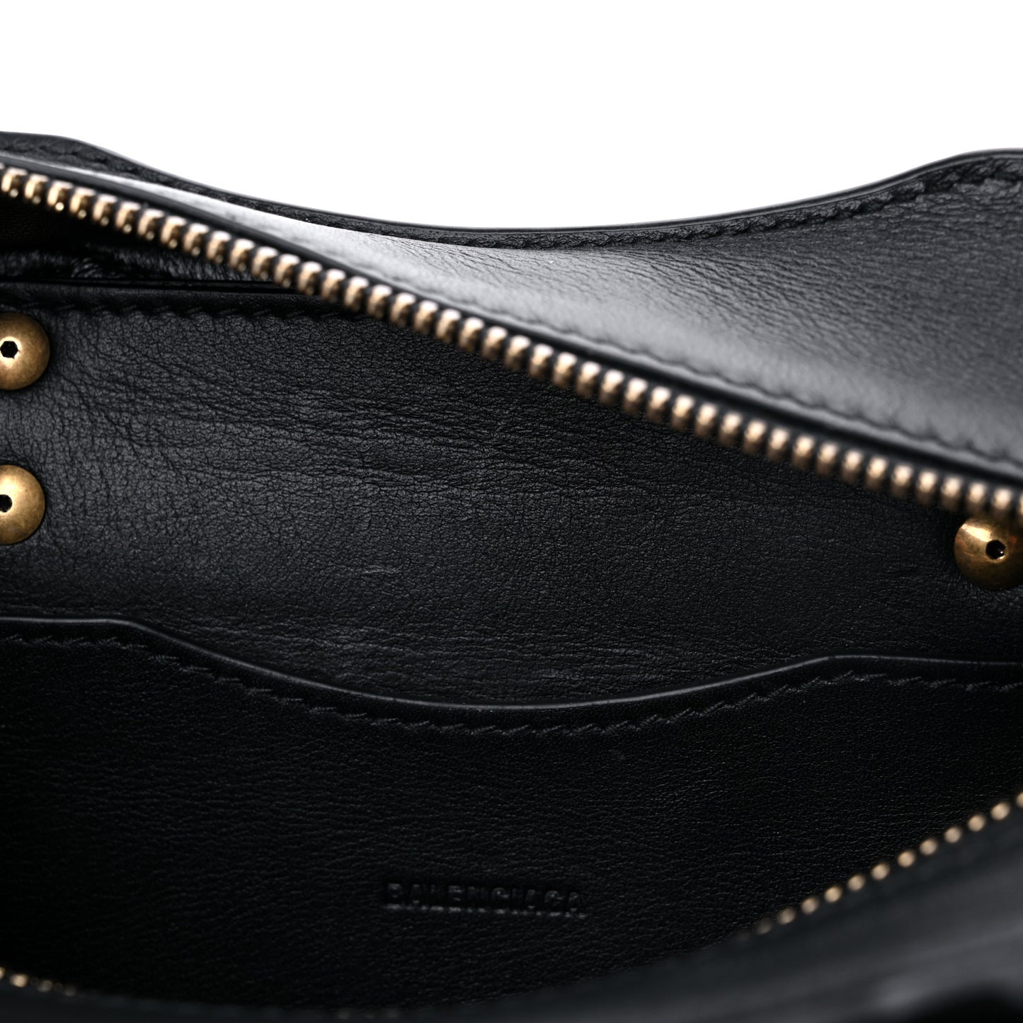 Smooth Calfskin Neo Classic Gold Hardware Mini City Black