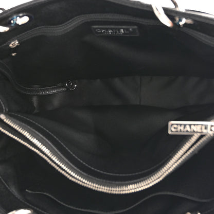 Chanel Caviar Quilted Grand Shopping Tote GST Black 6 of 11