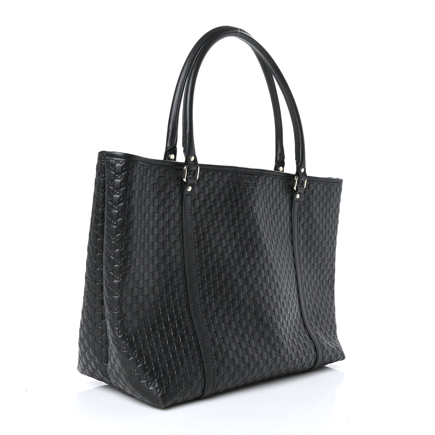 Microguccissima Medium Joy Tote Black