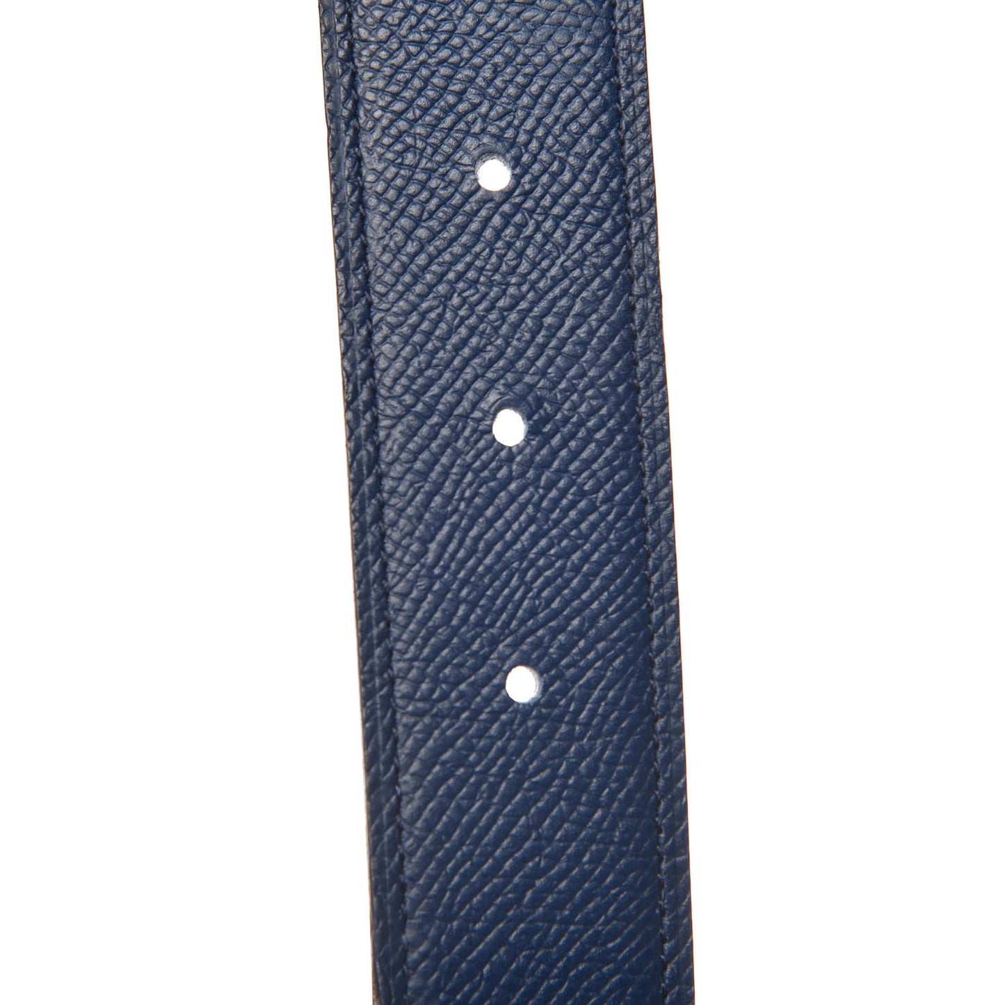 Epsom 32mm Belt Strap 90 Bleu De Malte Craie
