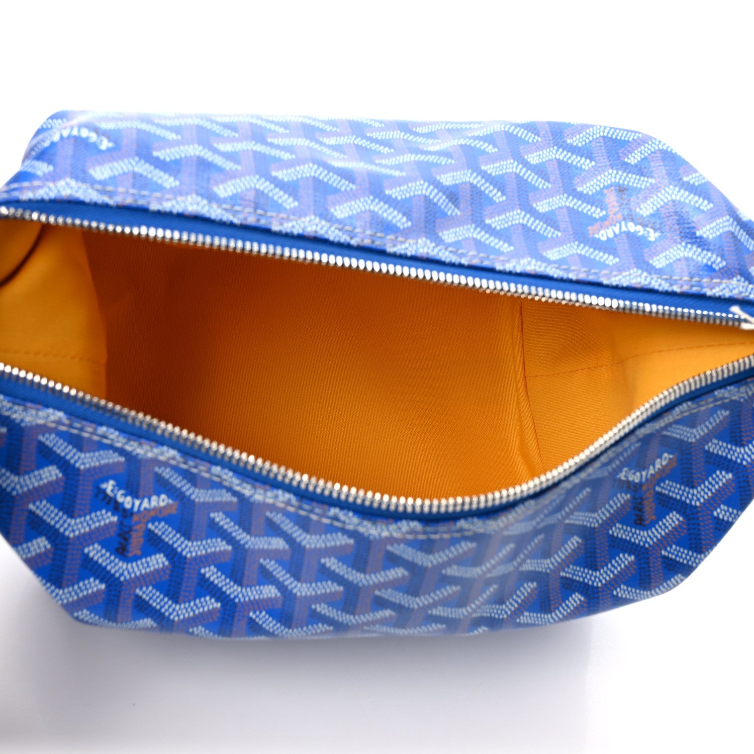 Goyard Goyardine Boeing 25 Trousse de Toilette Blue 1379920