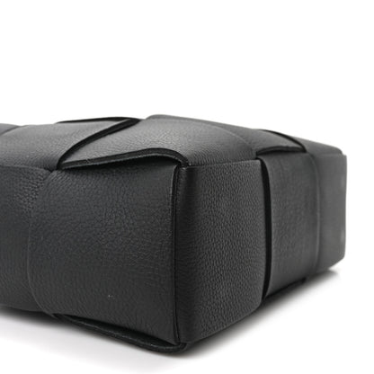 Bottega Veneta Grained Calfskin Maxi Intrecciato Mini Arco Tote Black 8 of 9