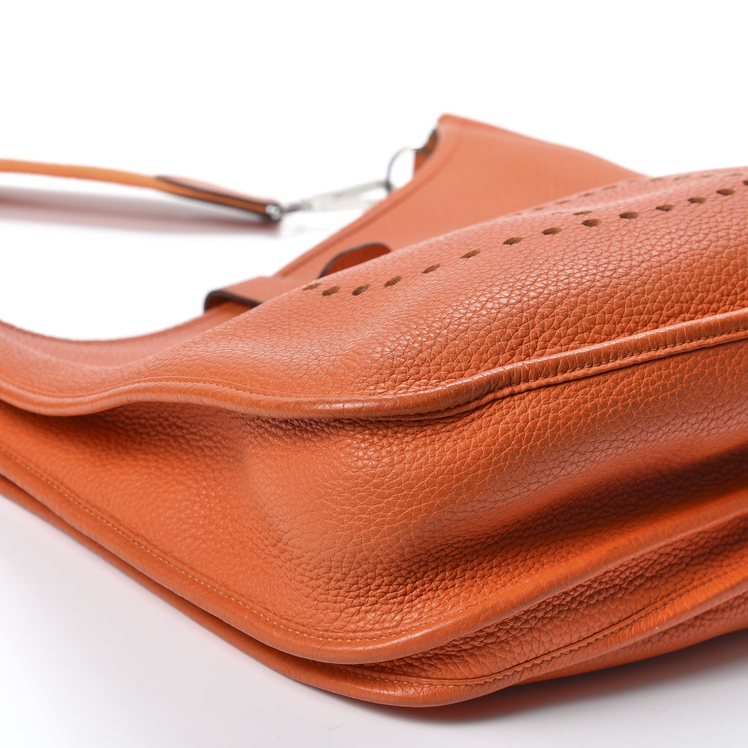 Hermes Togo Evelyne III PM Orange 5 of 14