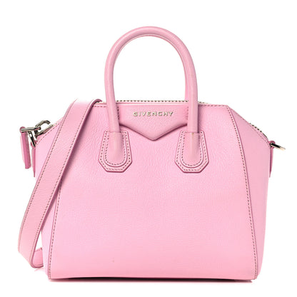 Givenchy Sugar Goatskin Mini Antigona Bright Pink 1 of 13