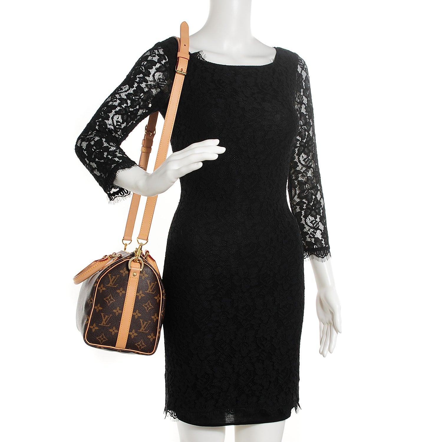 Louis Vuitton Monogram Speedy Bandouliere 25 2 of 8