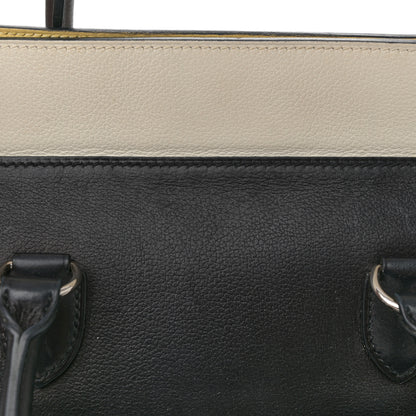 Hermes Evercolor Tri-Color Toolbox 20 White Black Jaune Poussin 17 of 24