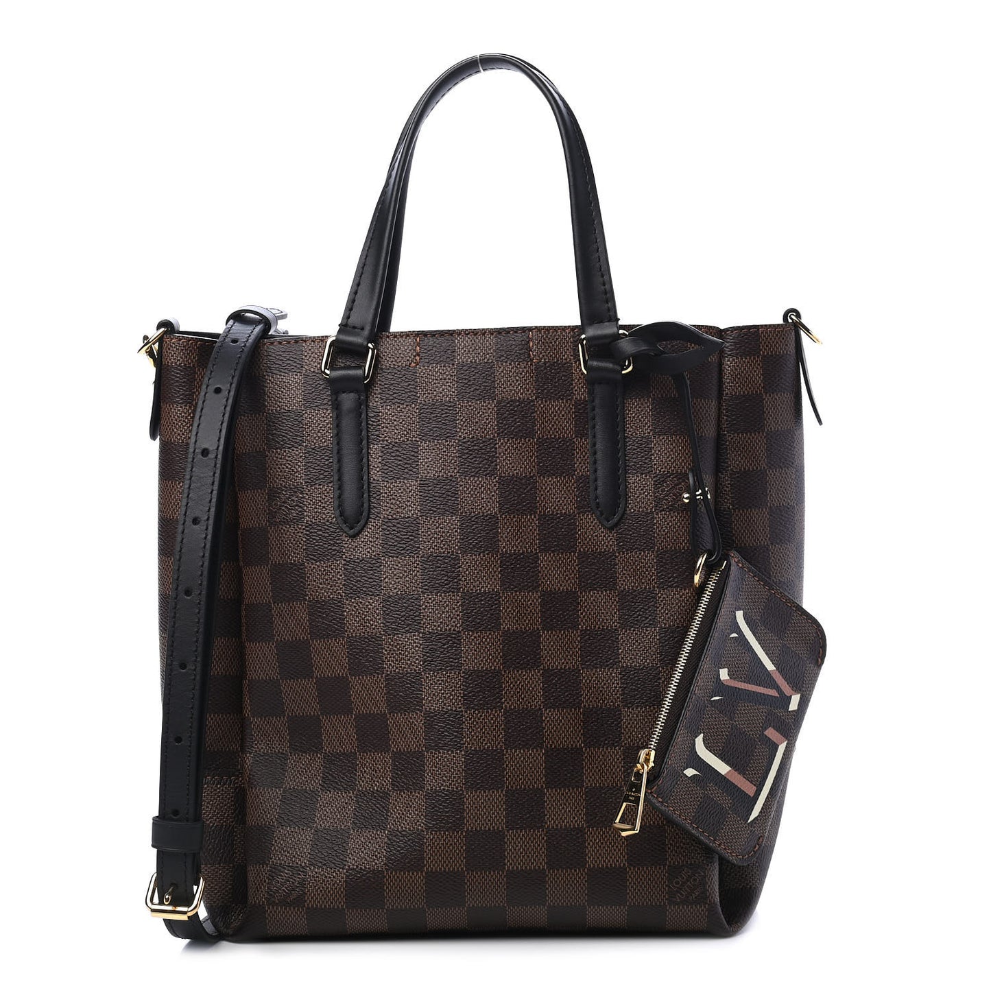 Damier Ebene Belmont PM Black
