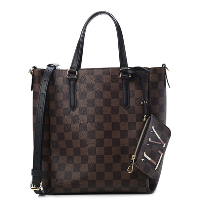 Louis Vuitton Damier Ebene Belmont PM Black 1 of 9