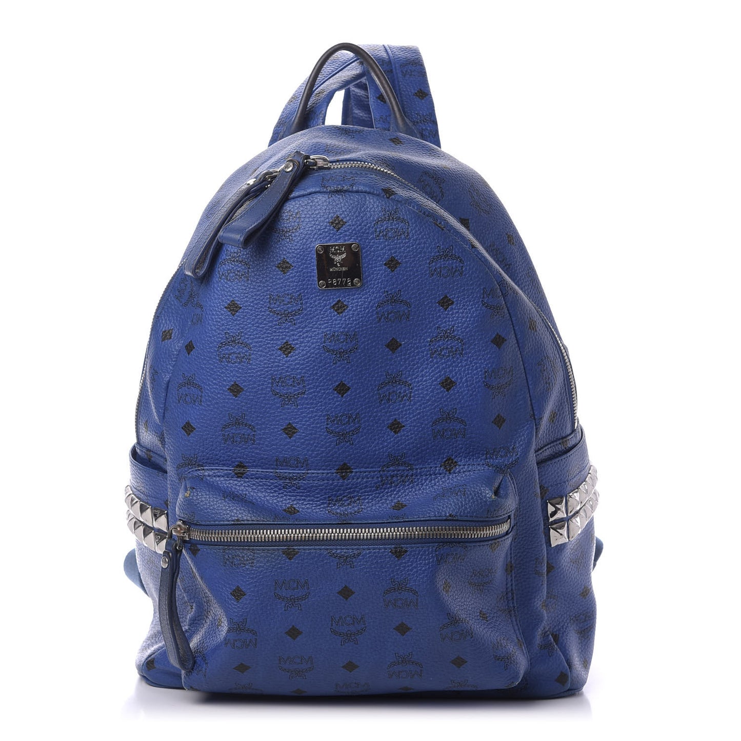 Visetos Medium Side Stud Stark Backpack Blue