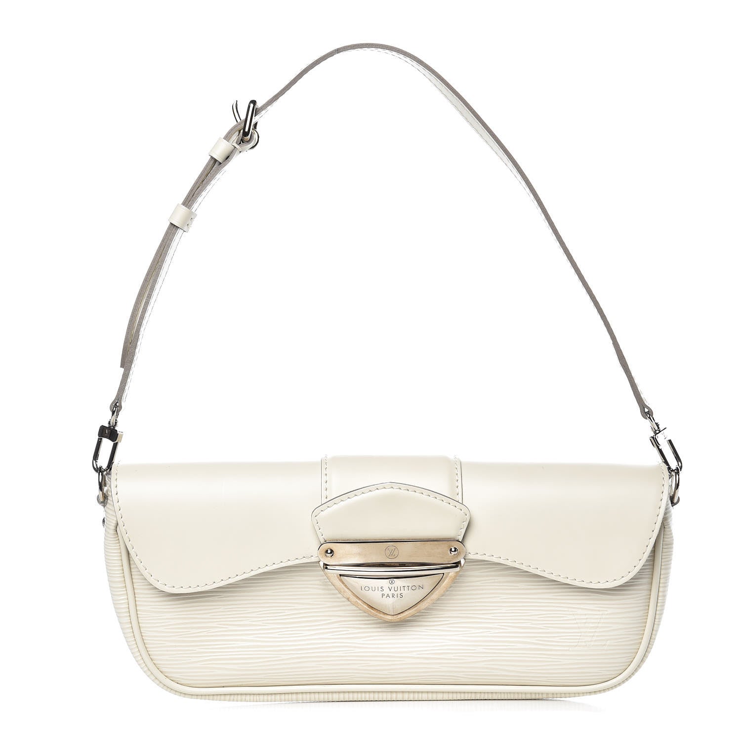 Louis Vuitton Epi Montaigne Clutch Ivory 1 of 11