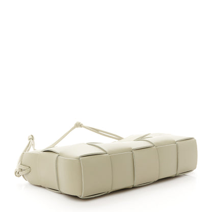 Bottega Veneta Calfskin Maxi Intrecciato Cassette Pouch On Strap Travertine 4 of 10