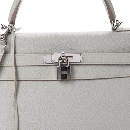 Hermes Togo Kelly Retourne 32 Gris Perle 8 of 11