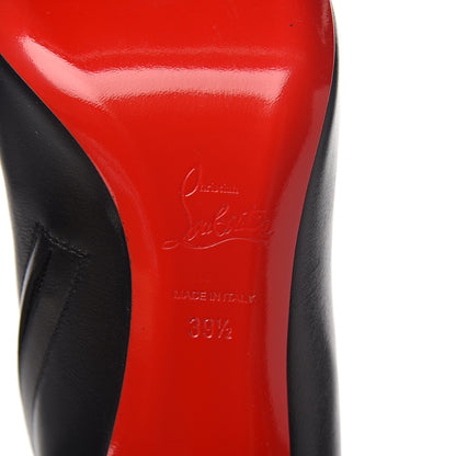 Christian Louboutin Calfskin Belle 85 Ankle Boots 39.5 Black 6 of 8