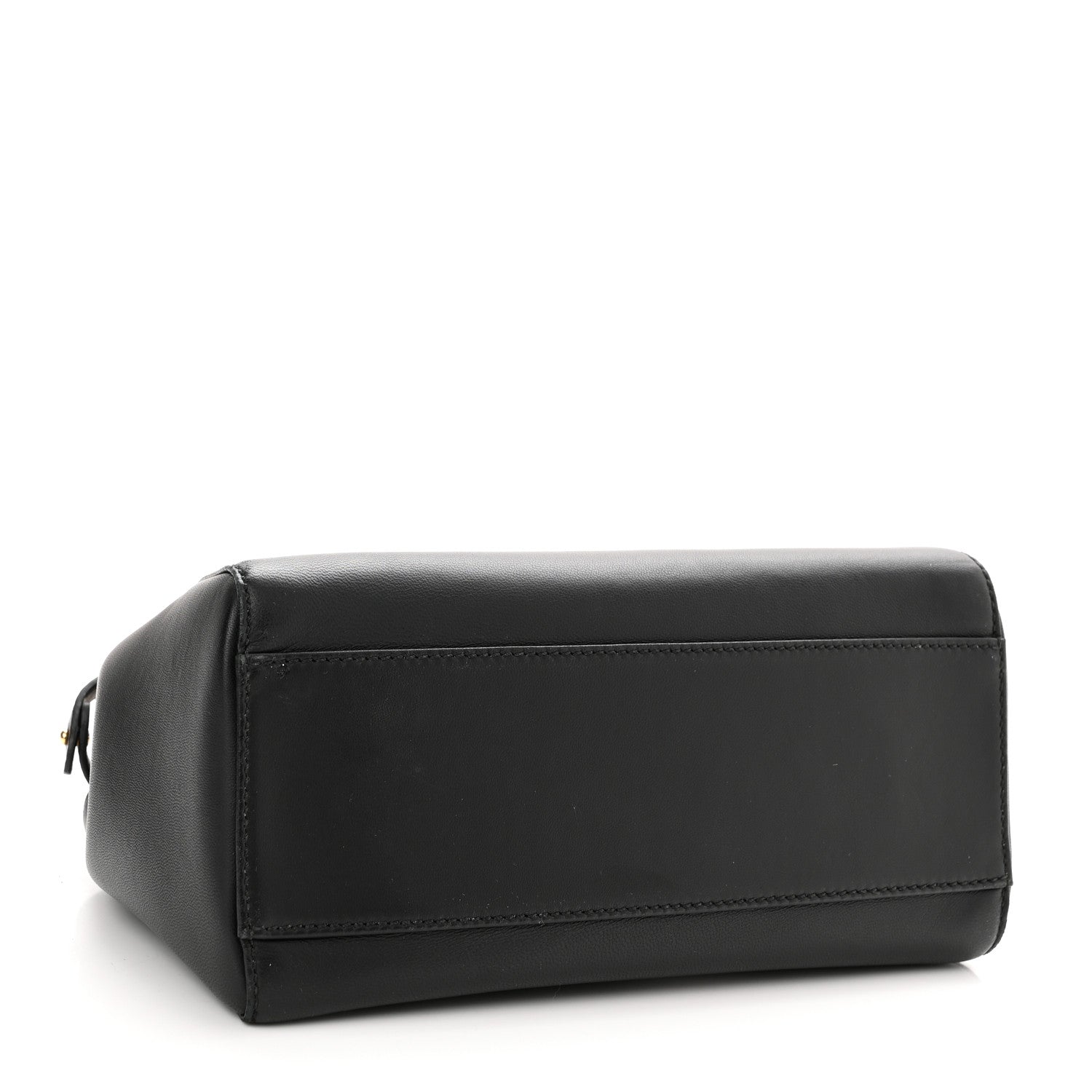 Fendi Nappa Mini Peekaboo Iconic Satchel Black 4 of 10