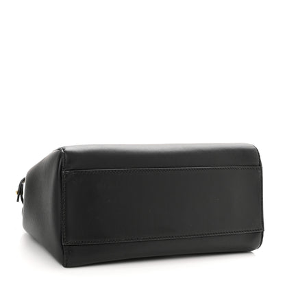 Fendi Nappa Mini Peekaboo Iconic Satchel Black 4 of 10