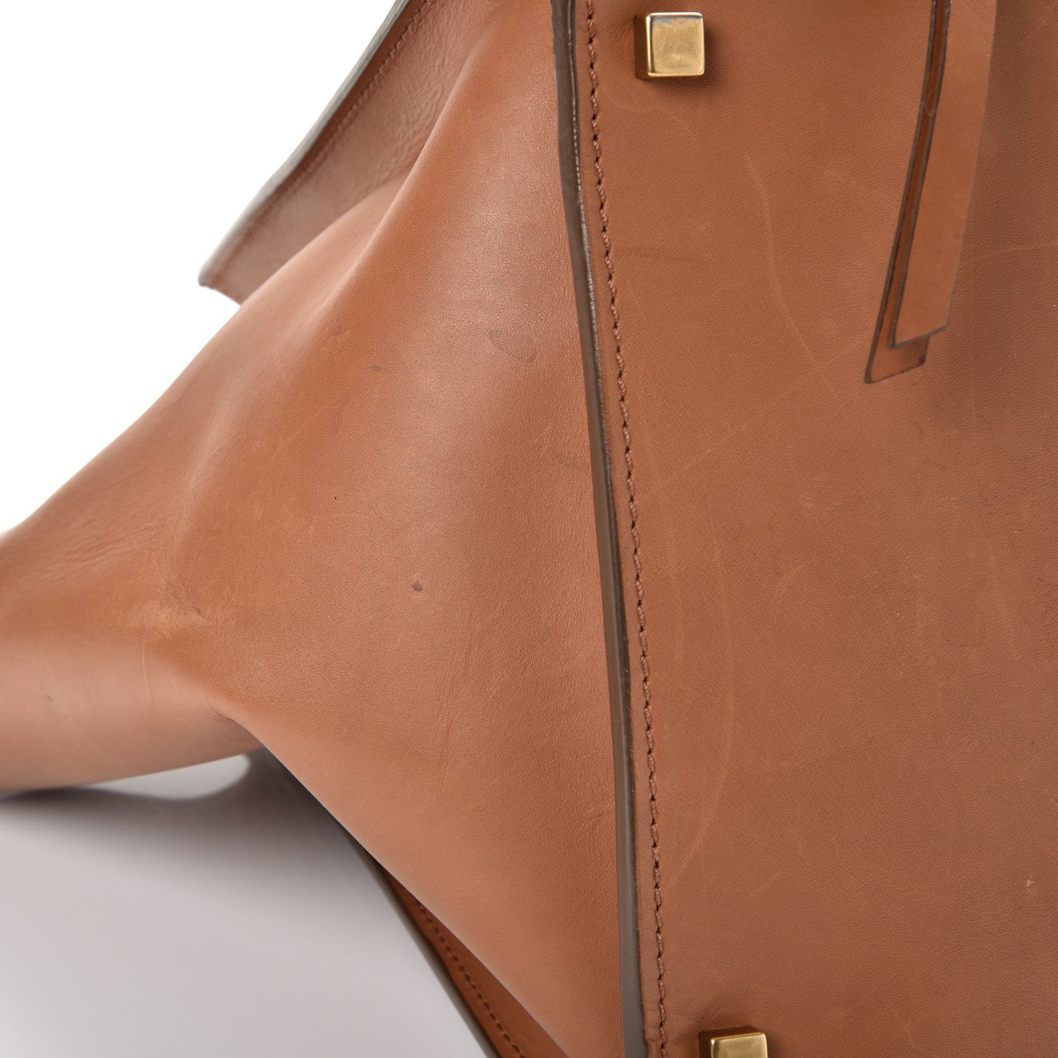 Celine Natural Calfskin Medium Phantom Luggage Tan 22 of 26