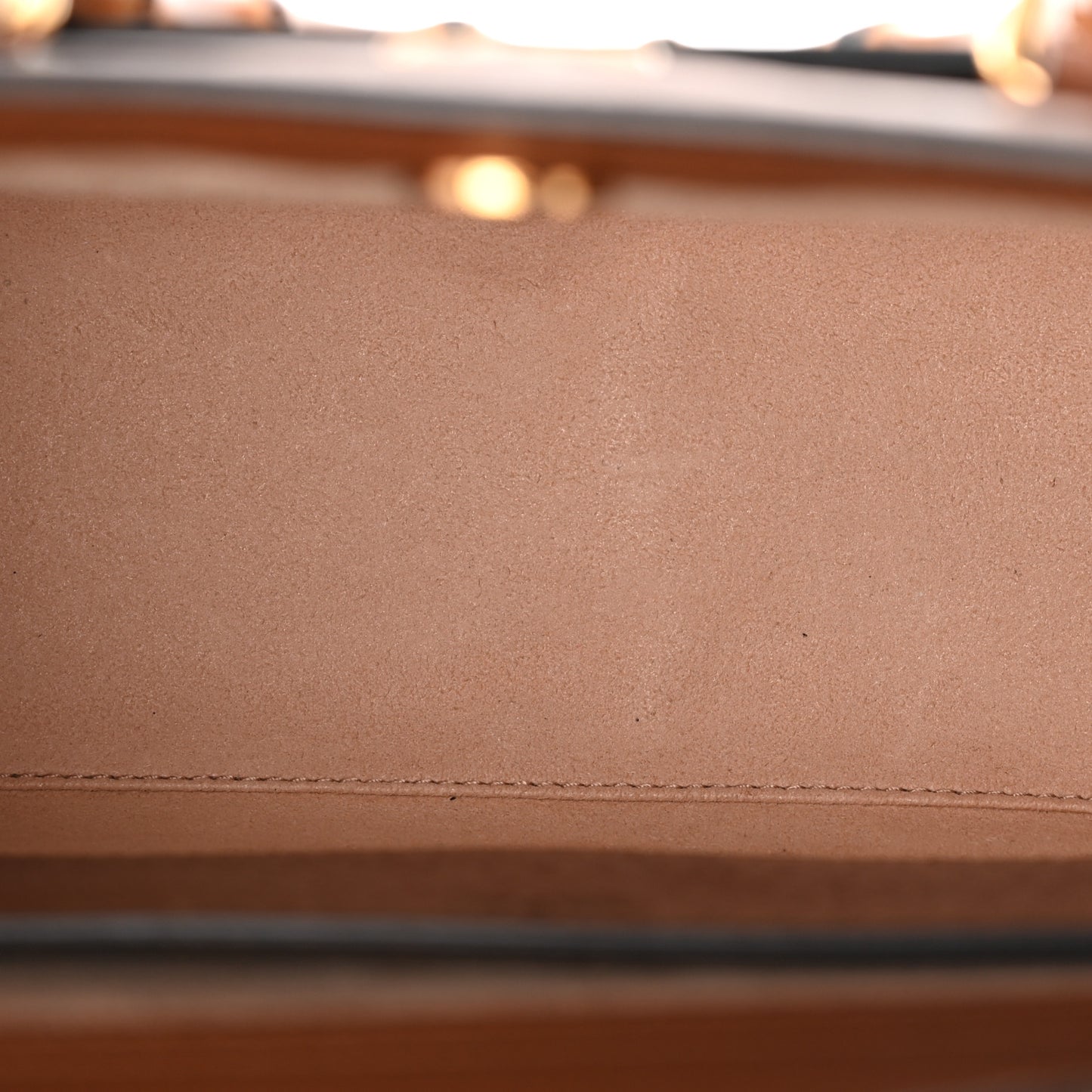 Textured Dollar Calfskin Web Small Diana Tote Bag Cuir Black