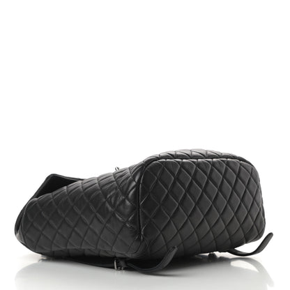 Chanel Lambskin Quilted Large Urban Spirit Backpack Black 4 of 14