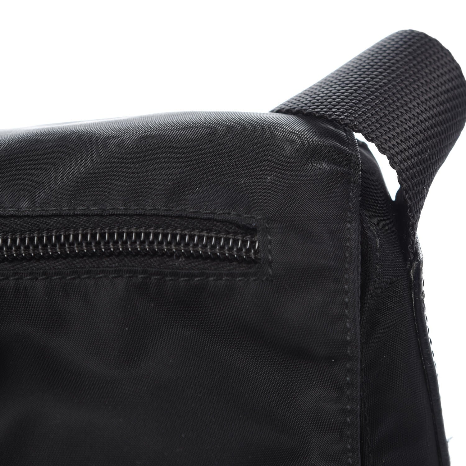 Prada Nylon Vela Messenger Black 12 of 13