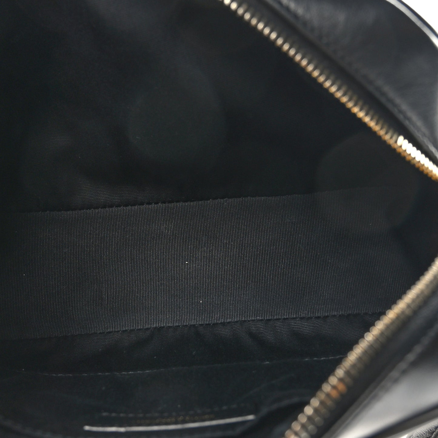 Calfskin Matelasse Monogram Lou Camera Bag Black