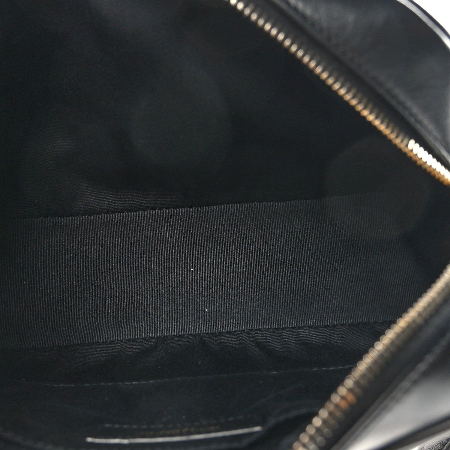 Saint Laurent Calfskin Matelasse Monogram Lou Camera Bag Black 5 of 10