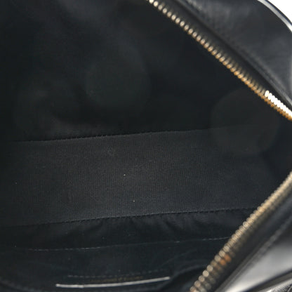 Saint Laurent Calfskin Matelasse Monogram Lou Camera Bag Black 5 of 10