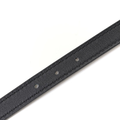 Hermes Swift Epsom 13mm Gamma Belt 85 Black Etoupe 5 of 7