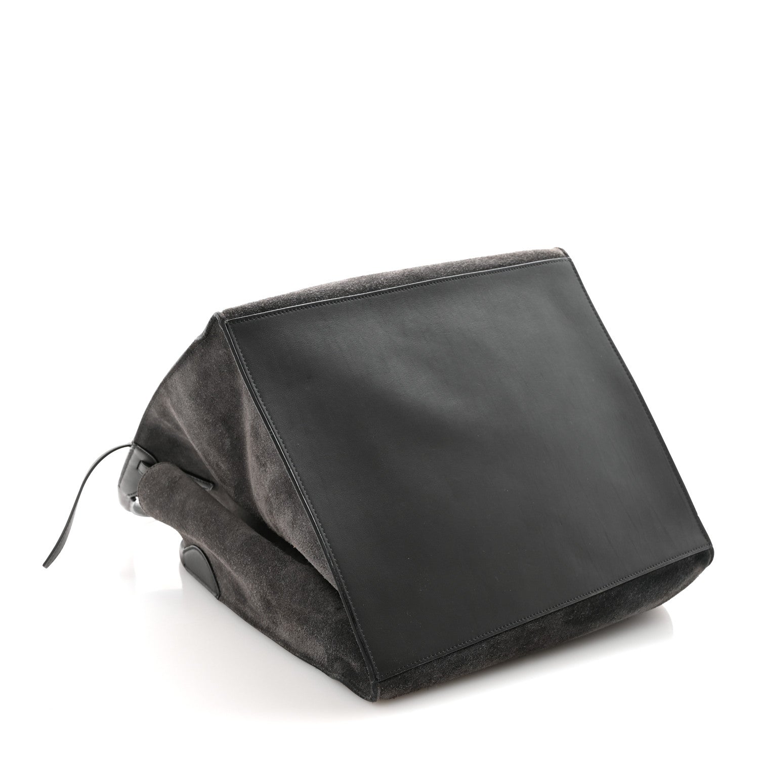 Celine Suede Calfskin Medium Big Bag Grey 4 of 9