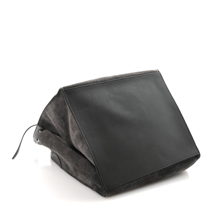 Celine Suede Calfskin Medium Big Bag Grey 4 of 9