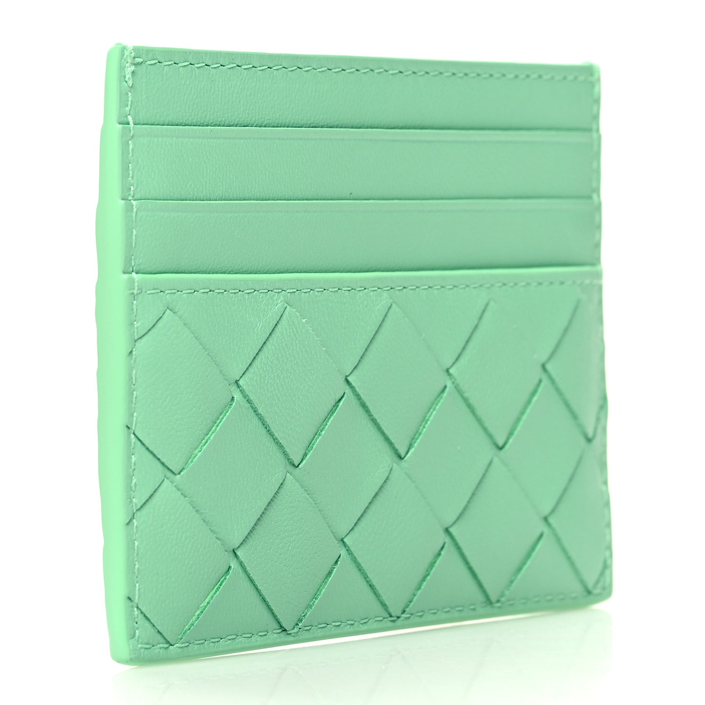 Nappa Intrecciato Card Case Fountain